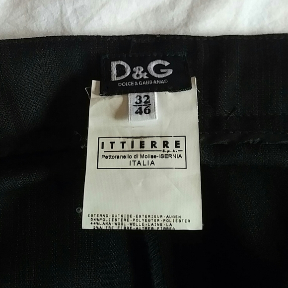DOLCE and GABBANA- logo trousers - Picture 6 of 6